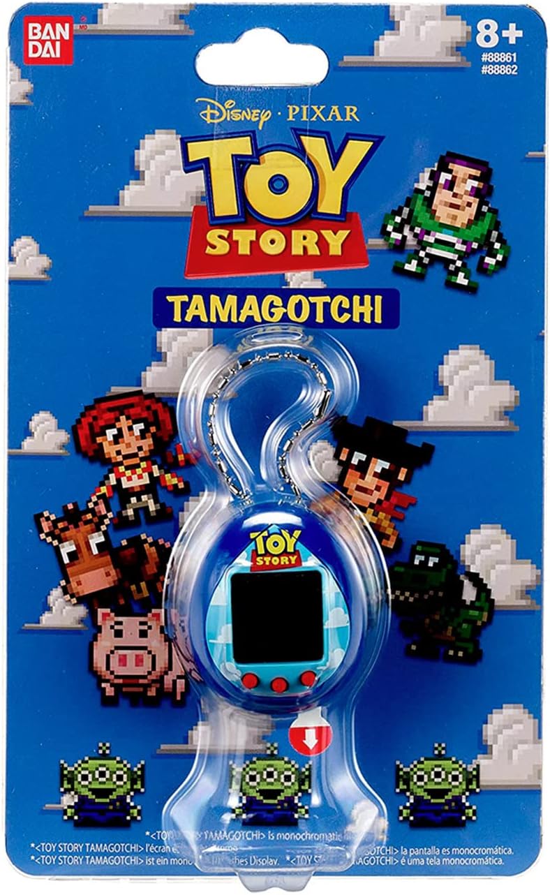 Bandai – Tamagotchi – Tamagotchi Nano – Toy Story Ausgabe Clouds – Virtuelle elektronische Figuren a