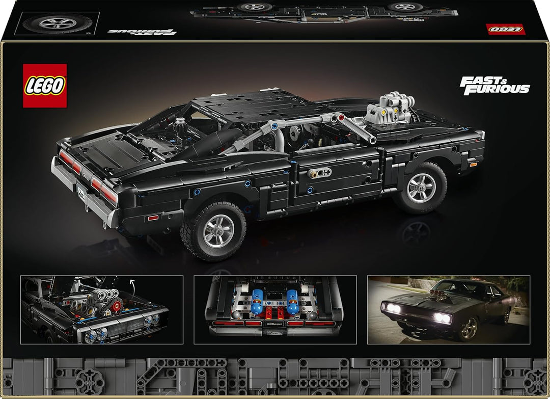 LEGO Technic Fast and Furious Dodge Charger R/T Auto - Modellbau Auto für Erwachsene - Sammlerset mi