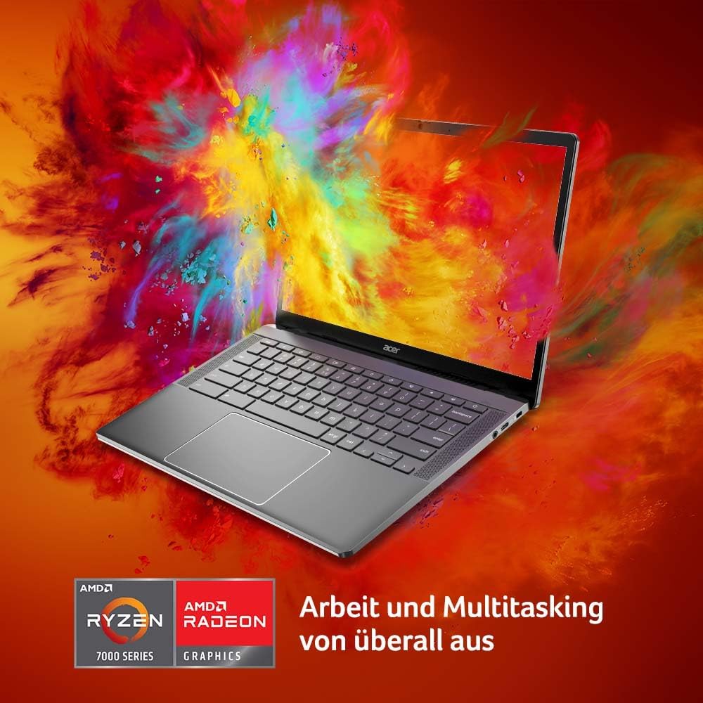 Acer Chromebook 514 (CB514-3HT-R2QQ) Laptop | 14" WUXGA Display | AMD Ryzen 3 7320C | 8 GB RAM | 256