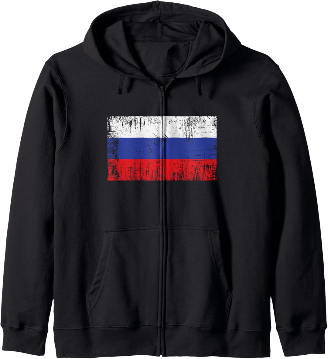 Russland Fahne Russische Flagge Geschenk Fussball-Fan Sport Kapuzenjacke