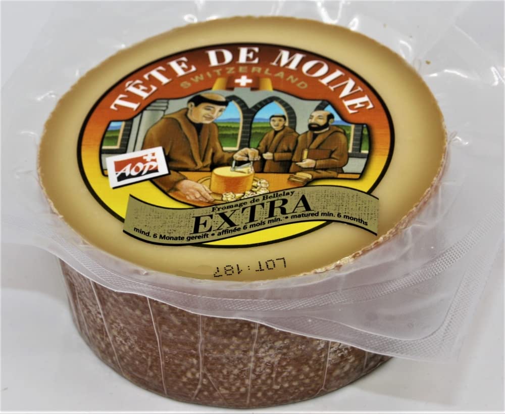 KOMPLETT-SET FLEUROLLE TRADITION HOLZ-KÄSEHOBEL FÜR TETE DE MOINE CHOC O ROLLES/ROULETTE - SWISS MAD