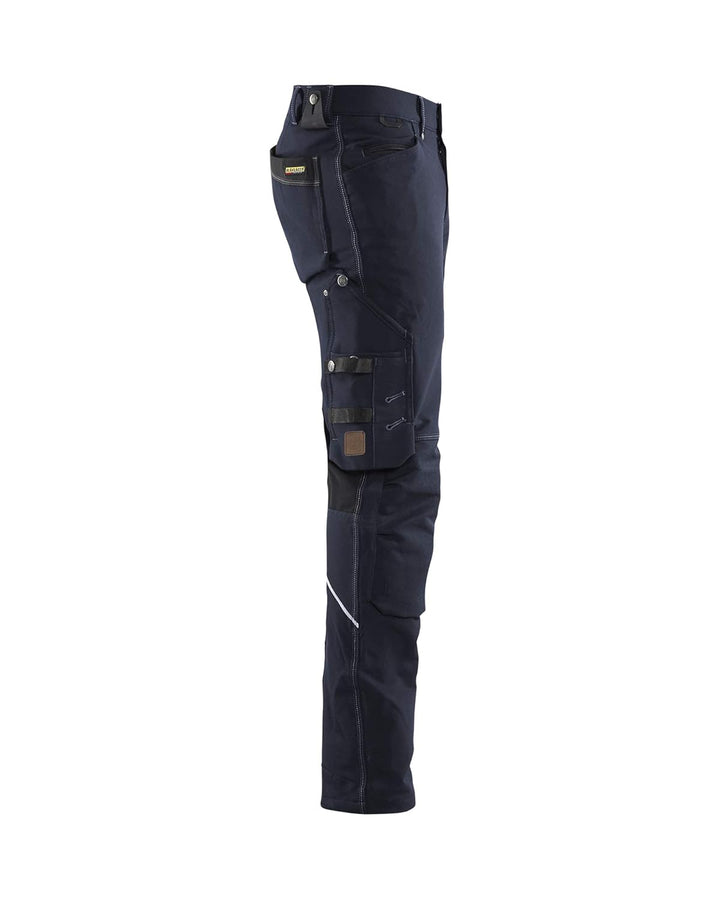 Blaklader 198916448699C52 X1900 4-Wege Stretch Handwerker Arbeitshose ohne Nageltaschen, Dunkel Mari