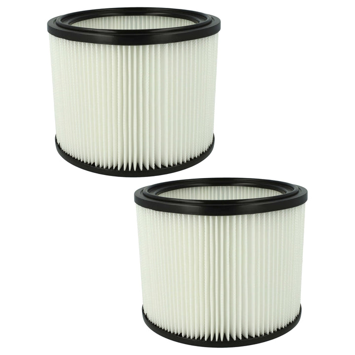 vhbw 2x Filterelement kompatibel mit Makita 442, 446, 443, 441, 440-445, 440, 444, 445 Nass-/Trocken