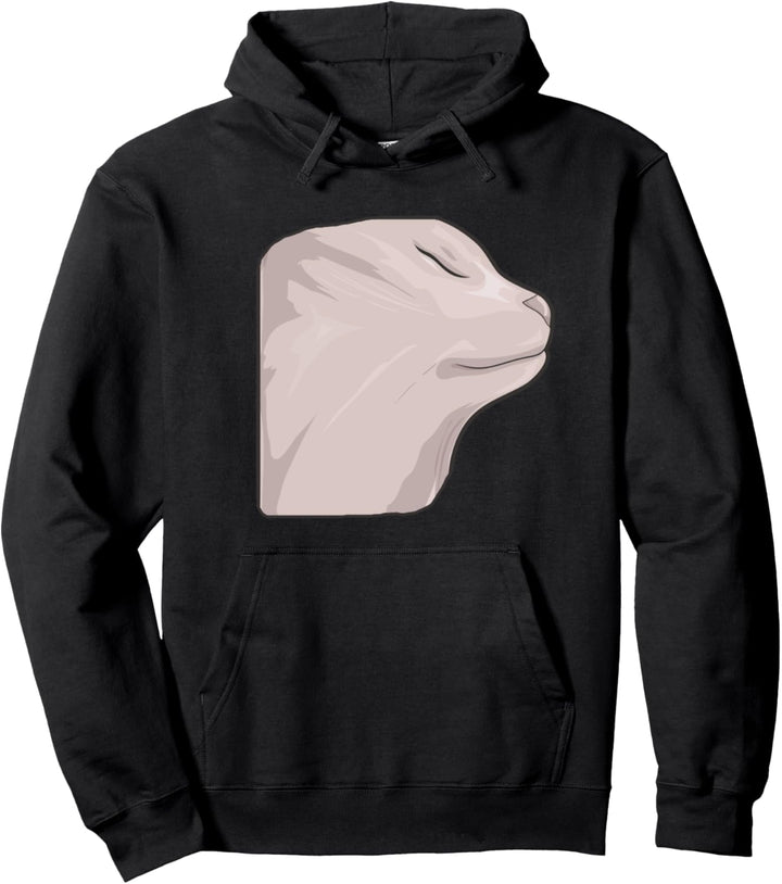 Vibing Cat Dank Meme Lustige Katze Meme Pullover Hoodie