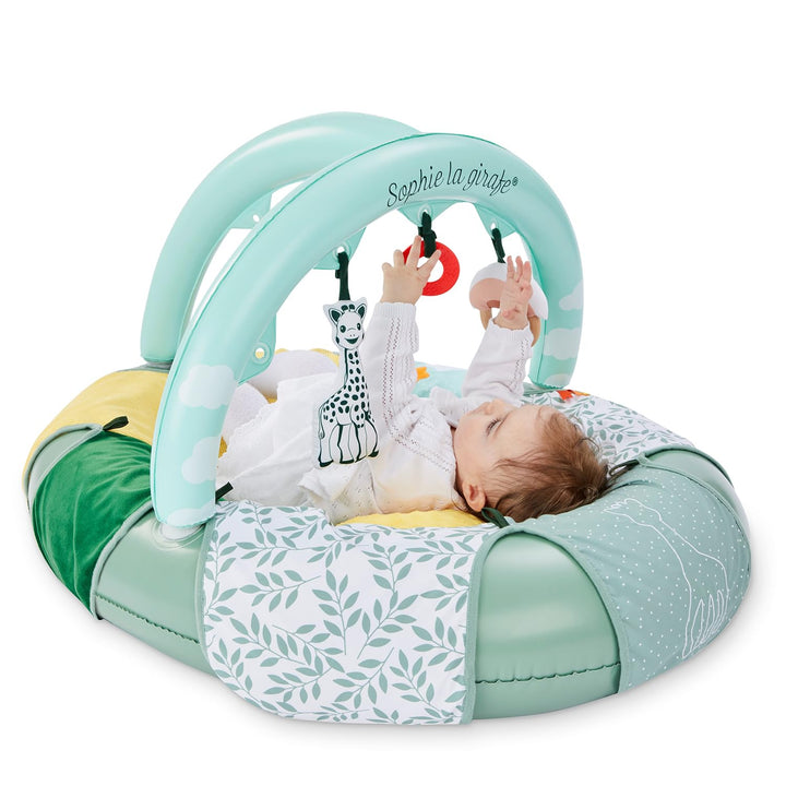 Sophie la Girafe Sensorischer Beissball für Babys ab 3 Monaten Zahnen | 100% Naturkautschuk | Sterne
