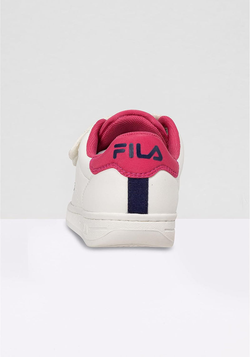 FILA Unisex Kinder Crosscourt 2 Nt Teens Sneaker 38 EU White Carmine, 38 EU White Carmine