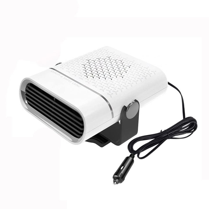 12V 120W Autoheizung Defroster, Riloer 2-in-1 Auto Winter Windschutz Defroster Demister, Tragbarer Z