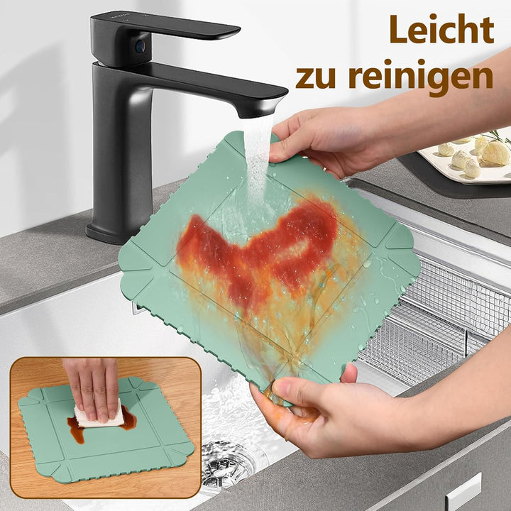 Magnetische Silikon Topfuntersetzer, 3er Set Klappbarer Hitzebeständig Untersetzer (240°C), Magnetis