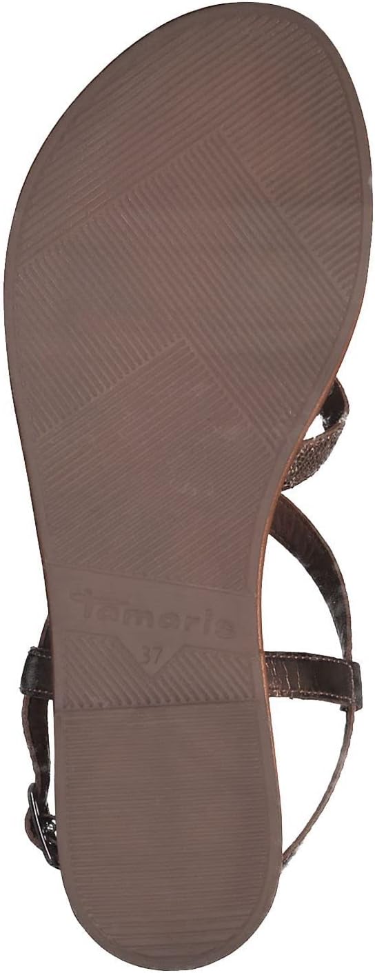 Tamaris Damen 1-1-28196-20 Sandale 39 EU Rosegold, 39 EU Rosegold