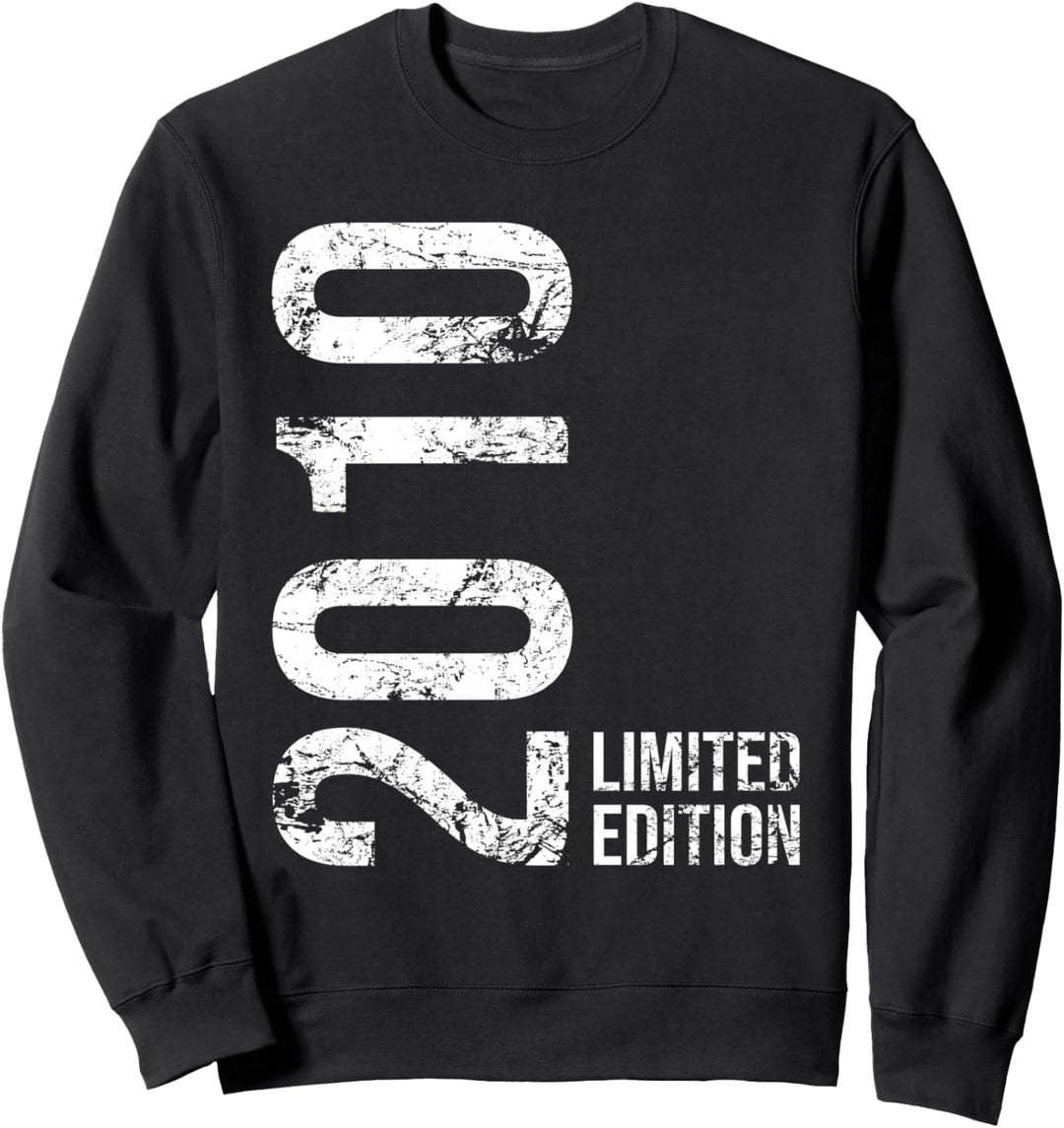 14. Geburtstag Junge Mädchen 14 Jahre 2010 Geburtstags Sweatshirt