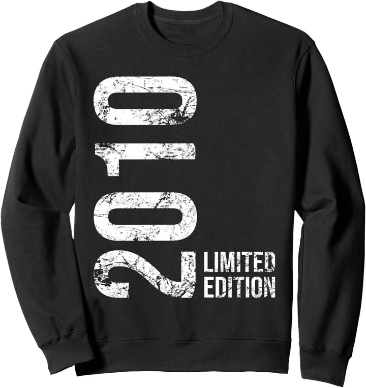14. Geburtstag Junge Mädchen 14 Jahre 2010 Geburtstags Sweatshirt