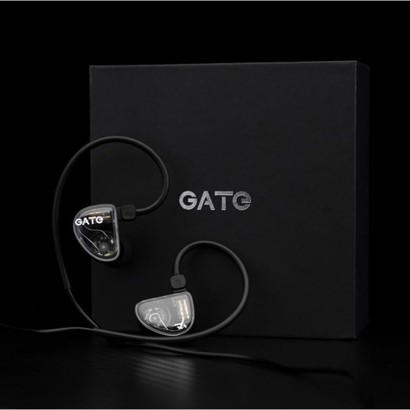 Truthear Gate In-Ear-Kopfhörer, dynamischer Treiber, 3,5 mm, austauschbares Kopfhörerkabel, ohne Mik