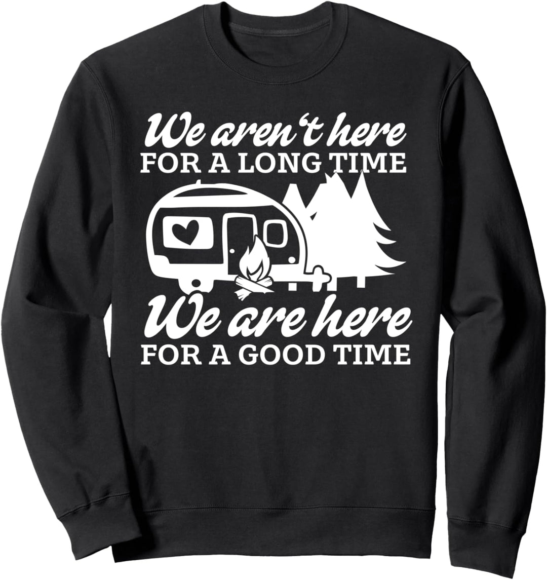 Nettes Camping-Wochenenddesign für Wohnmobilbesitzer Sweatshirt