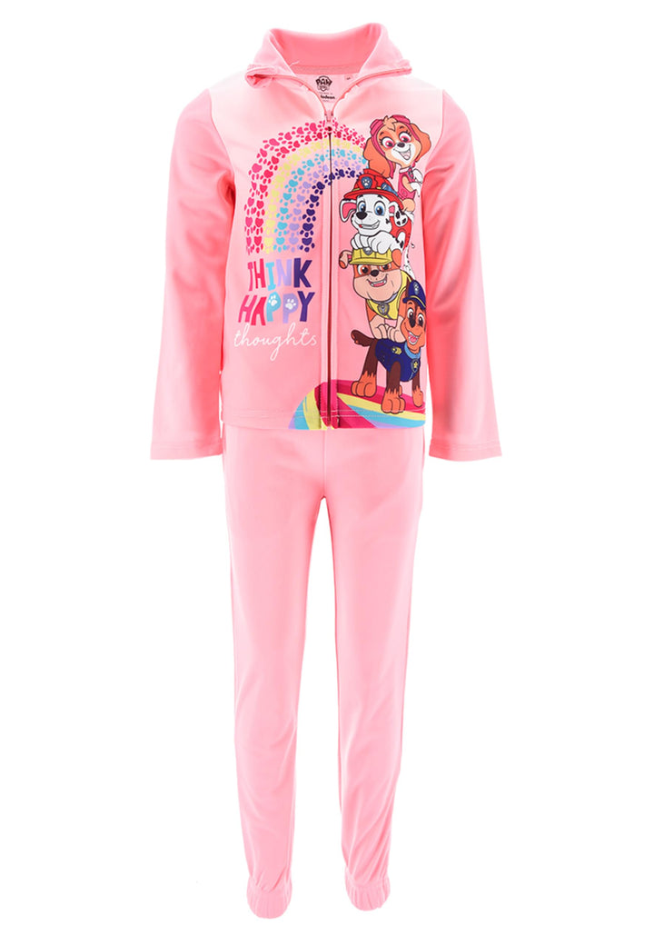 Sun City Mädchen Sportanzug Mit Paw Patrol/Frozen Trainingsanzug Sweat-Jacke mit Jogging-Hose Freize