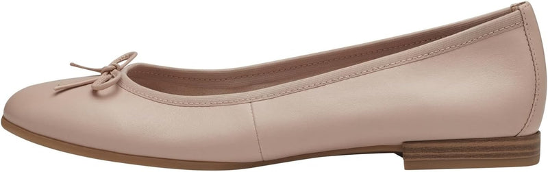 Tamaris Damen Ballerina Leder Powder 40 EU, Powder 40 EU