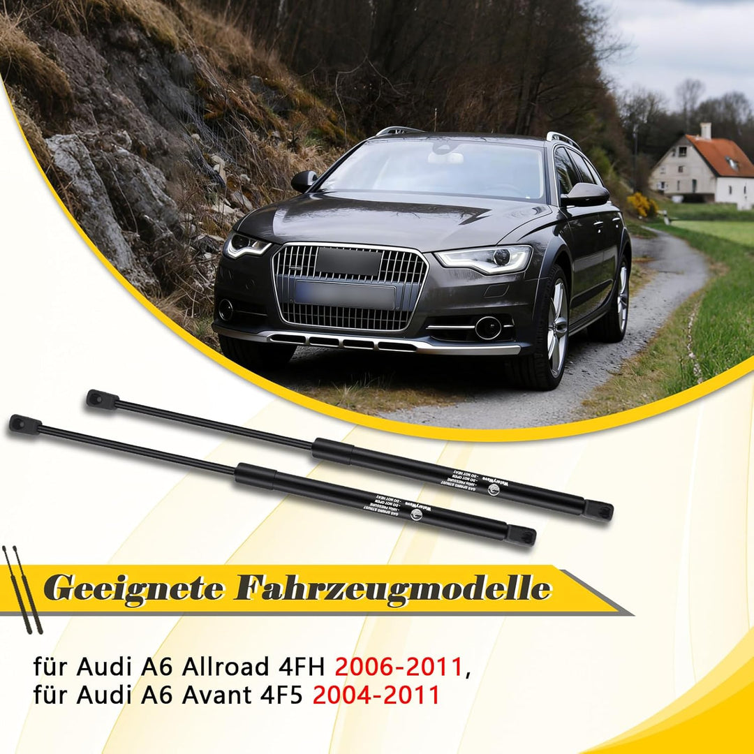 2X Heckklappendämpfer für Audi A6 Avant 2004–2011, für Audi A6 Allroad 2006–2011 Kofferraum-gasfeder