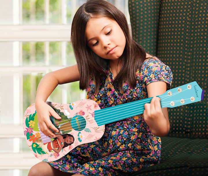 Lexibook K200VN Disney Moana/Vaiana/Oceania, erste Gitarre für Kinder, 6 Nylonsaiten, 53 cm, Anleitu