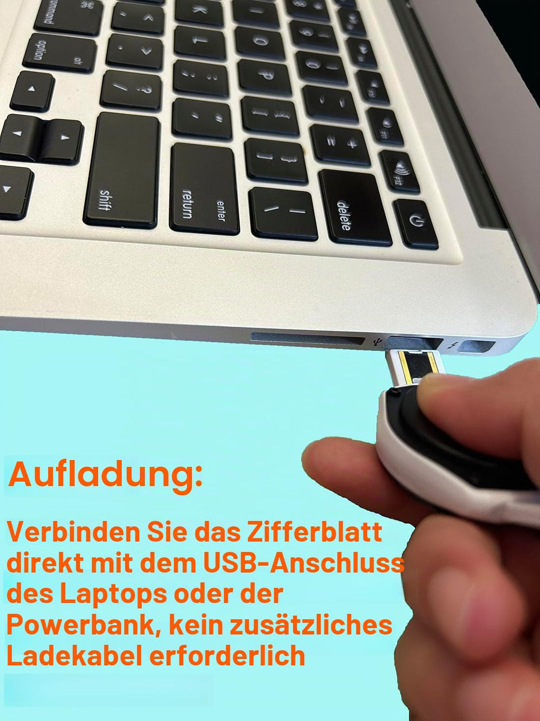 e-vibra Wasserdichte Vibrationsalarmuhr, wiederaufladbar, 15 Wecker, Erinnerung, Töpfchentrainingsuh