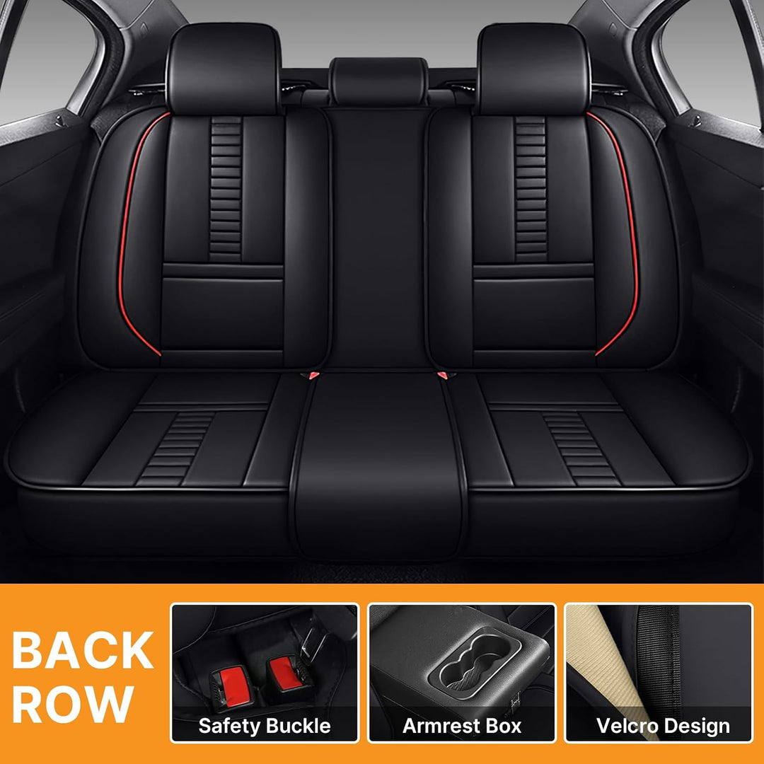 Pongchan Voll Set Auto Sitzbezüge, Autoschonbezug Universal passend für Volkswagen Polo 2000-2023 mi