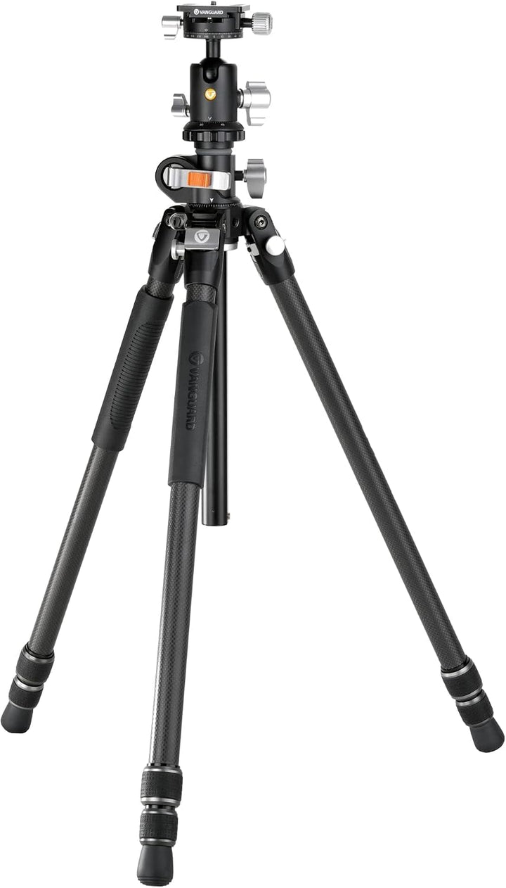 Vanguard VEO 3+ 263CB160S - Stativ mit Kugelkopf (360 Grad drehbar) Carbon 26mm Kugel, Carbon 26mm K