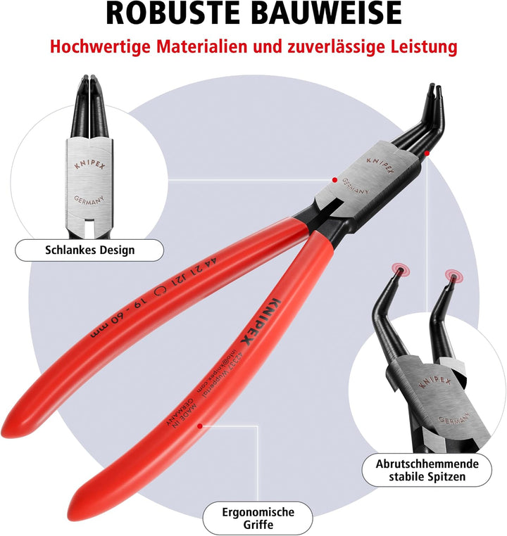 Knipex Sicherungsringzangen-Set 4-teilig 00 19 56