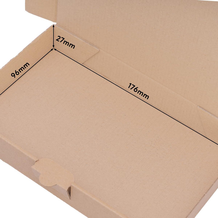 verpacking 500 Maxibriefkartons Versandkartons Faltschachtel Faltkarton Maxibrief 180 x 100 x 30 mm,