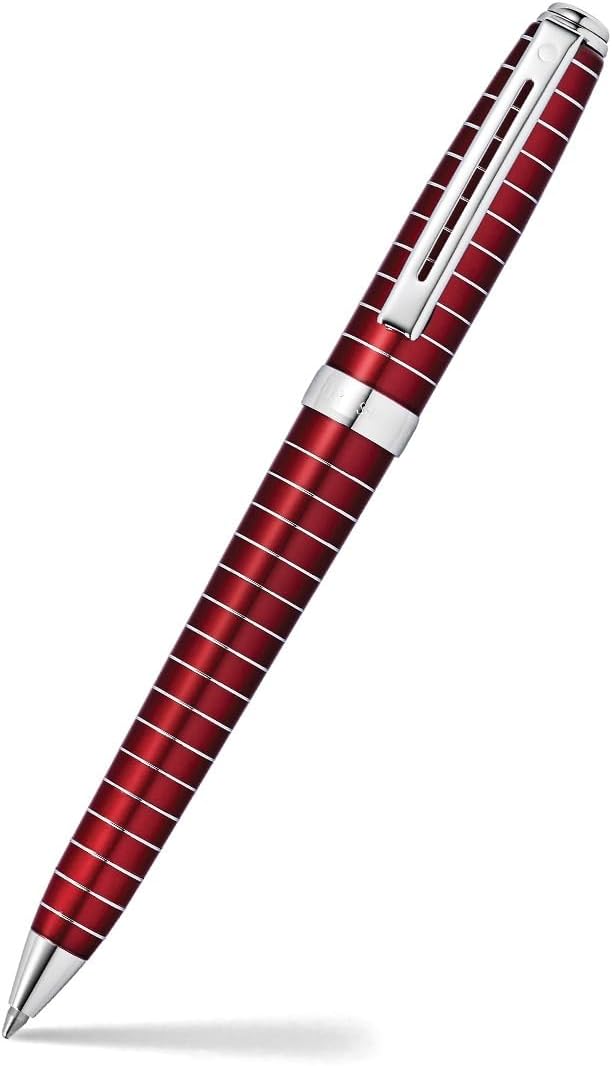 Sheaffer Prelude Kugelschreiber (Strichstärke M, Schreibfarbe: Schwarz) Rot-Lack Rot Lack, Rot Lack