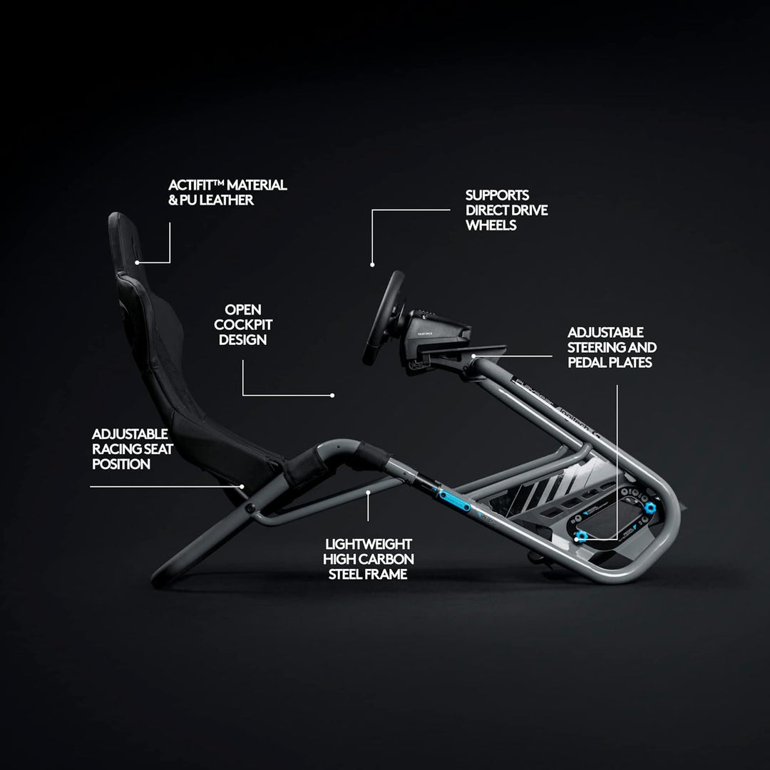 Playseat Trophy - Logitech G Edition Gaming Rennsitz | Frei verstellbar | Unterstützt Direct Drive |