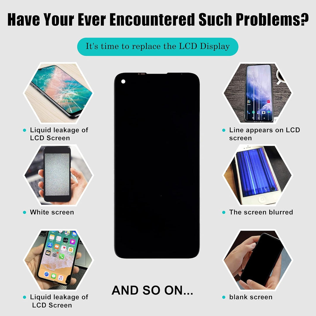 SwarKing wyświetlacz LCD kompatybilny z Motorola Moto G8 Power LCD zapasowy ekran dotykowy Digitizer