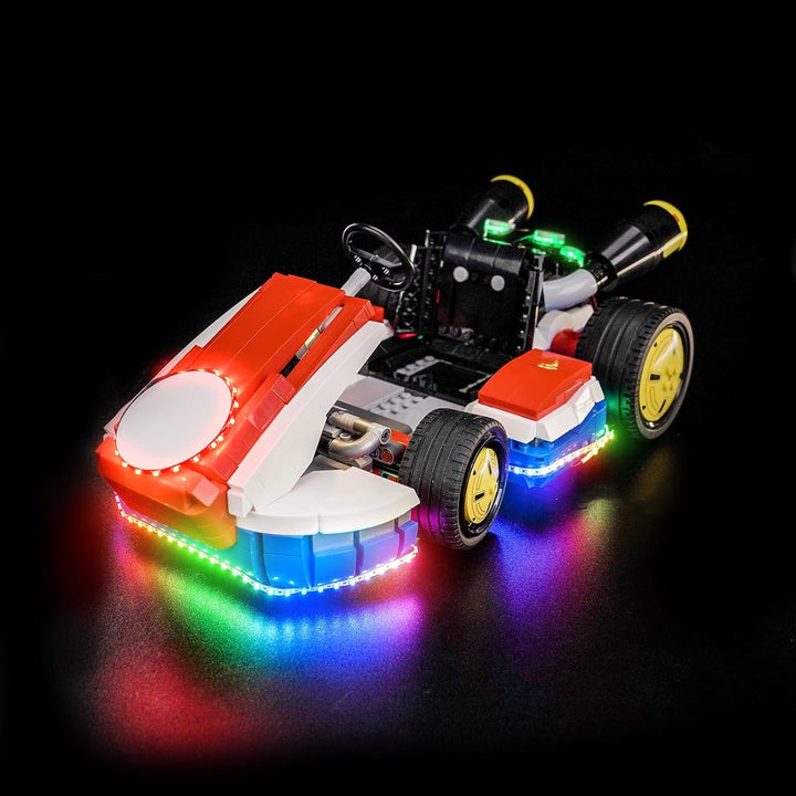 Led Licht Set Kompatibel mit Lego 72037 Mario Kart – Mario & Standard Kart (Kein Modell), Dekoration