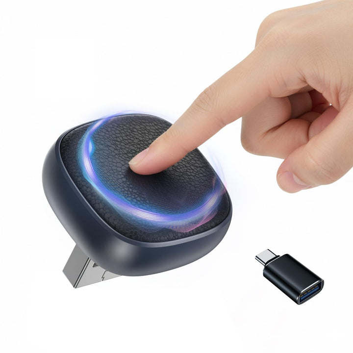 Spedal CarPlay Wireless Android Auto Adapter – per Tastendruck zwischen Zwei Handys wechseln (iPhone