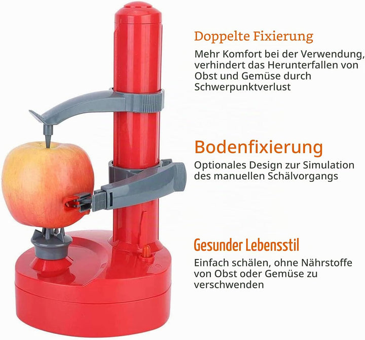 Kartoffelschäler Elektrisch, Apfelschäler Maschine Automatische Drehbare Gemüse Cutter Gemüse Frücht