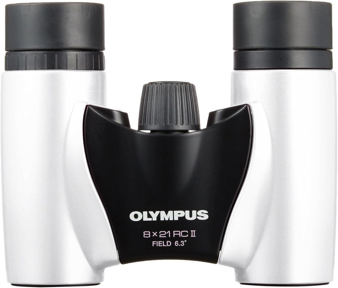 Olympus 8x21 RC II Fernglas mit Tasche weiss, weiss