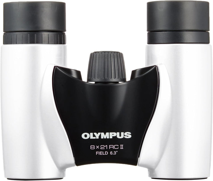 Olympus 8x21 RC II Fernglas mit Tasche weiss, weiss
