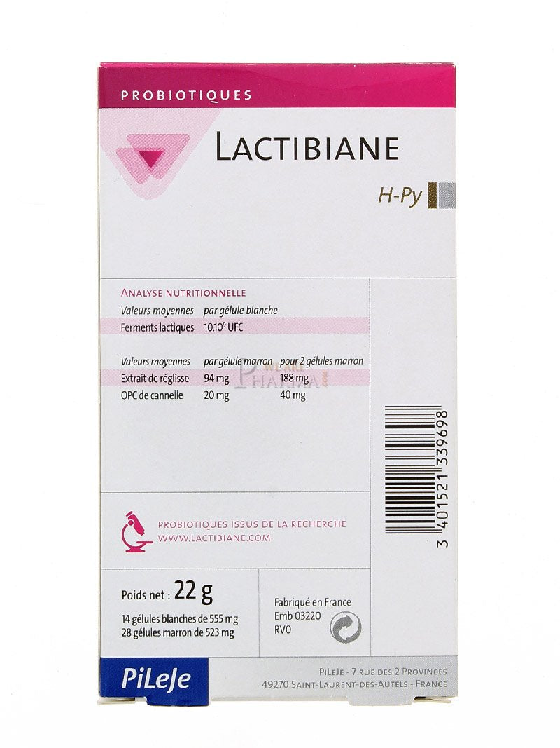 Lactibiane H-Py 42 Cap Pileje