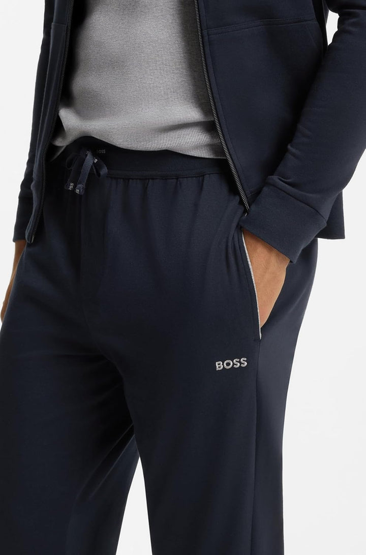 BOSS Herren Mix&Match Pants Jogginghose aus Stretch-Baumwolle mit Logo-Stickerei Apparel Einheitsgrö