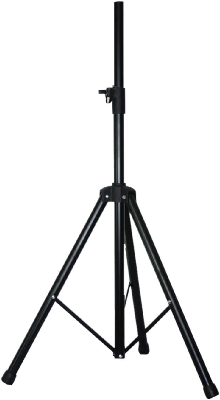 Ibiza - SS03 - Aluminium-Lautsprecherständer, max. 1,80 m und 30 kg - Inklusive Tragetasche - Schwar