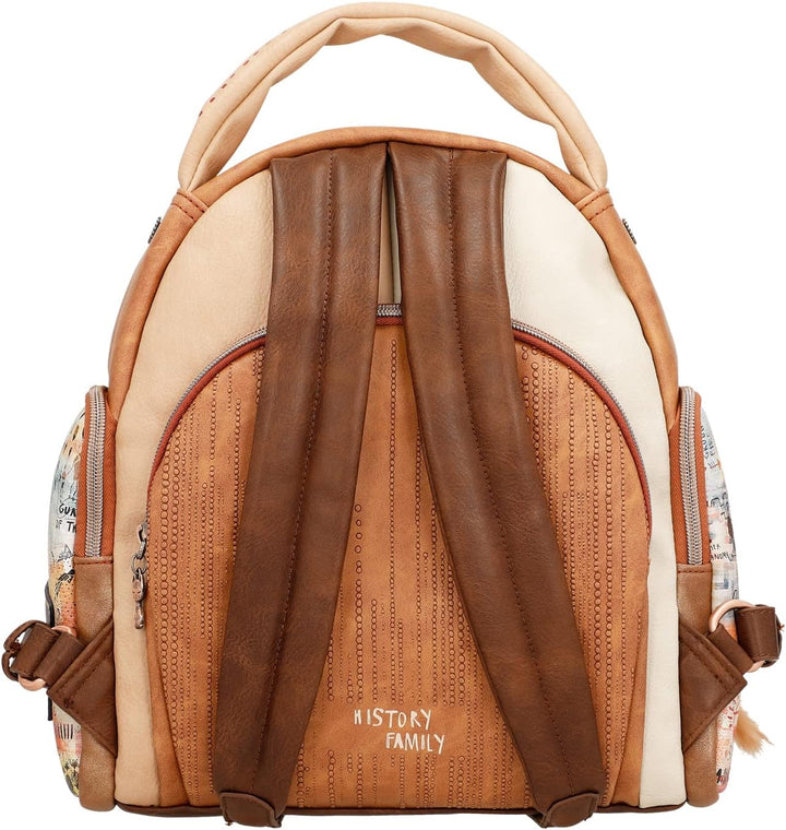 Anekke Damen Spaziergang 36625-221 Mehrfarbig, 31 x 30 x 11 Rucksack für unterwegs, bunt