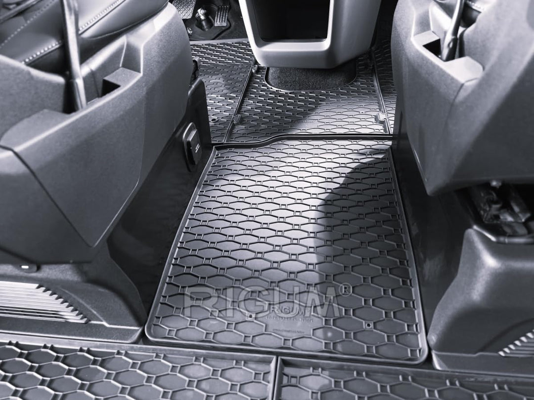 Mattenprofis Gummimatten kompatibel mit Ford Tourneo Custom NXN Komplett 8 Sitzer mit Kofferraum ab