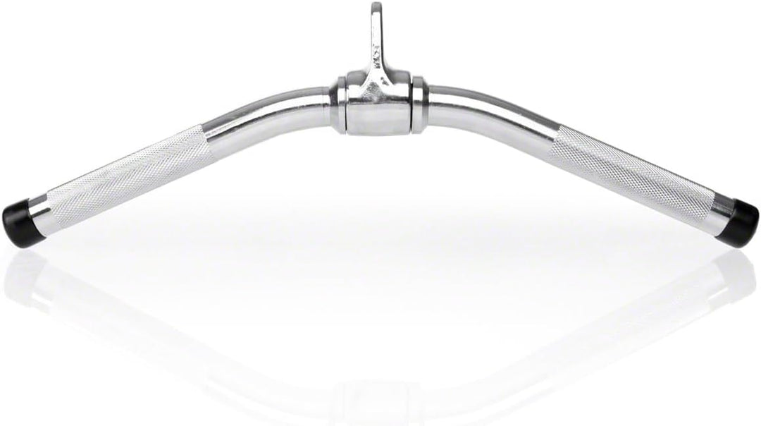 Sport-Tec Latzugstange Trizepsstange Verschiedene Ausführungen Chrom Halbrunder Trizepsgriff, 40 cm,
