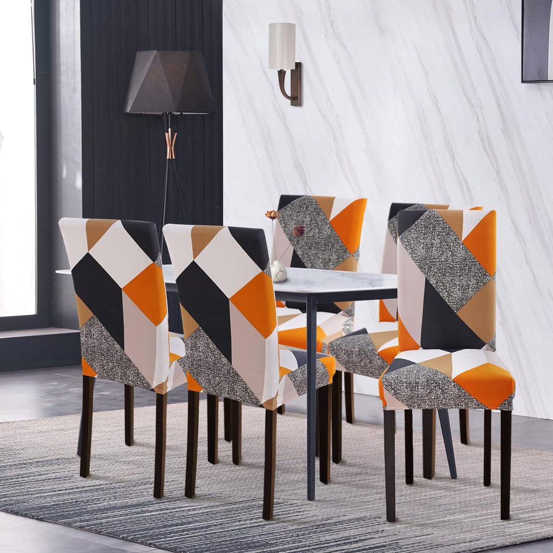Lydevo Stuhlhussen 6er Set Stretch Moderne Stuhlhussen für Esszimmerstühle Stuhlhussen für Schwingst