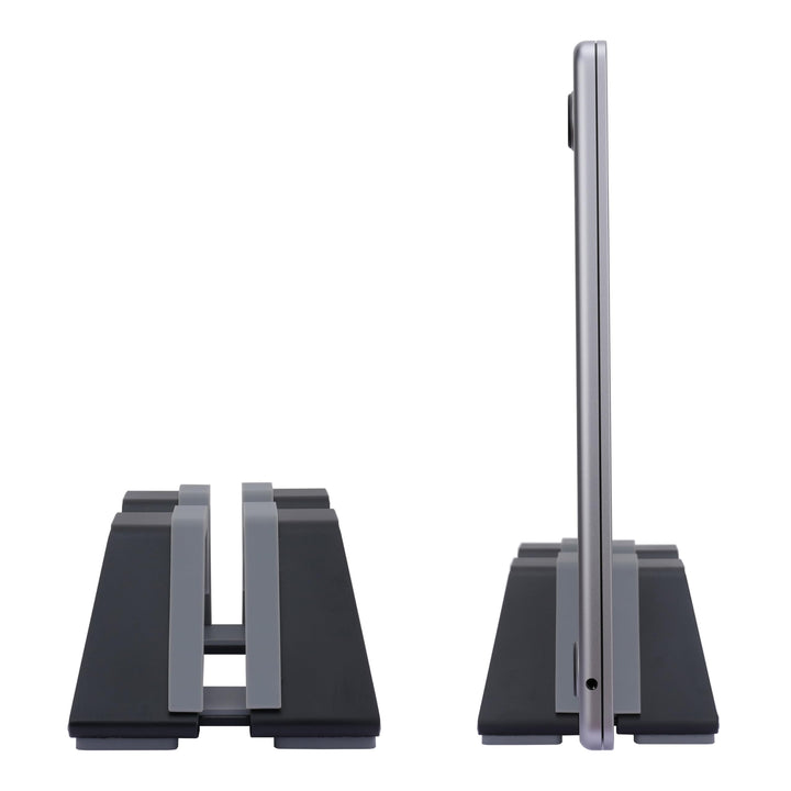 M-Form Einstellbar Vertikal Laptop Ständer - Aluminium, Universelle Passform für MacBook & Alle Lapt