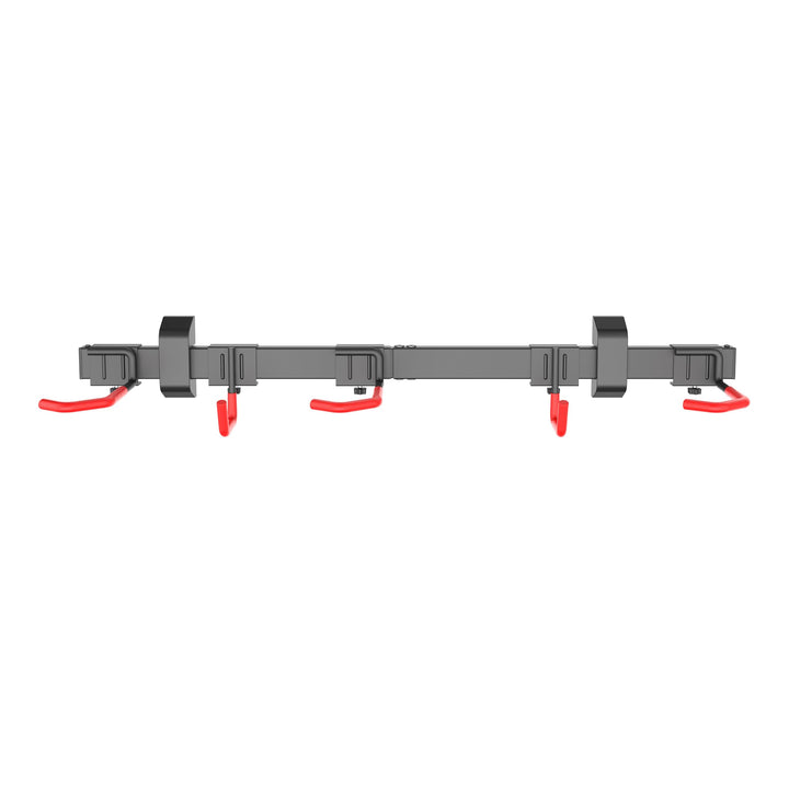 Wiltec Fahrrad Wandhalterung für 3 Fahrräder 82,4 x 18 x 13,6 cm bis 95 kg, Universal Fahrradhalteru