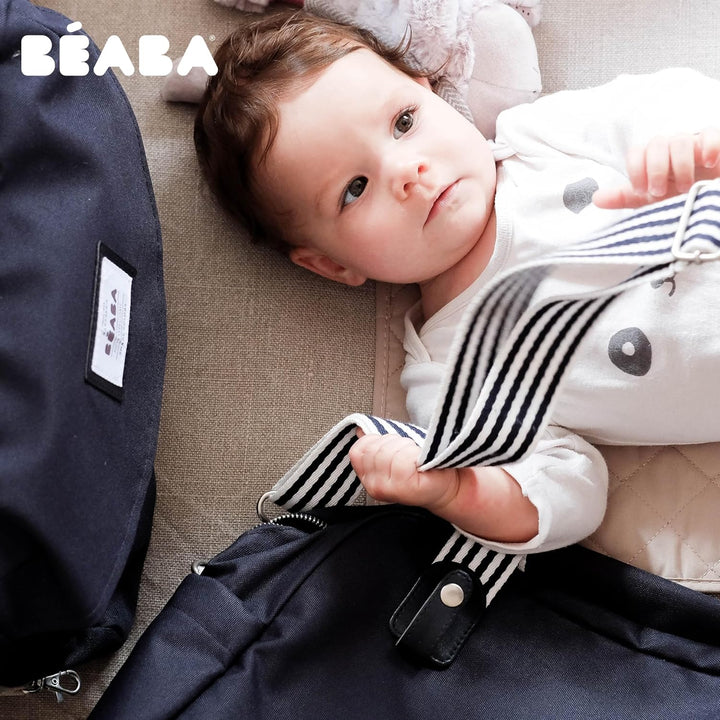 Béaba – Wickeltasche Genève II – Modulierbar, vielfältige Staumöglichkeiten – Vordertasche, Wickelun