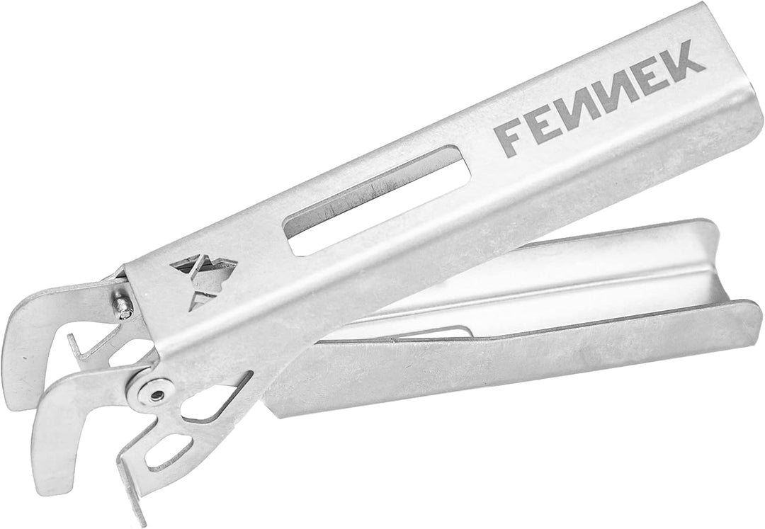 FENNEK Topfzange aus Titan | Zubehör für Hobos, Töpfe, Grills uvm | Premium Griffzange | Made in Ger