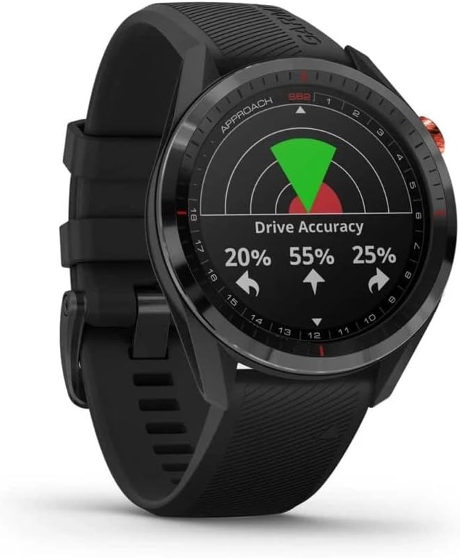 Garmin Approach S62 Smartwatch Golf, 010-02200-00, schwarz (200) Schwarz Nur ansehen, Schwarz Nur an