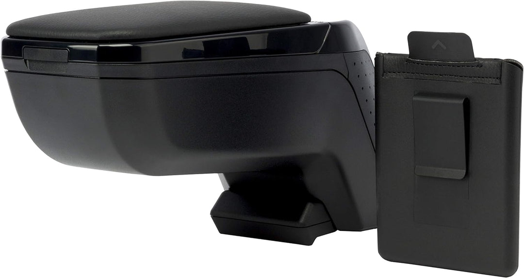 RATI ARMSTER 2 Apoyabrazos Específico Negro para Dacia Logan/Sandero (2017-), con compartimento de A