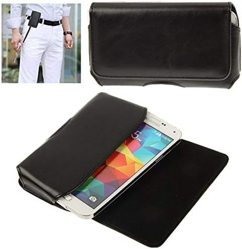Belt Cover Premium Executive Synthetic Leather Horizontal Design and Clip Metal for Sony Xperia XZ1