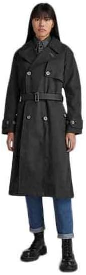 G-STAR Damen High Trenchcoat Jackets (1er Pack) M Blau (raw denim D22012-D189-001), M Blau (raw deni