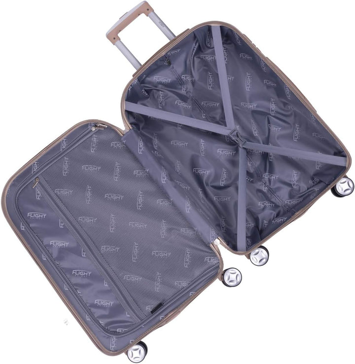 Flight Knight Bubble Koffer Air Berlin Ryanair easyJet Hartschalen-Koffer Trolley Rollkoffer Reiseko